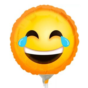 Anagram Folienballon Lachen Emoticon (23 cm)