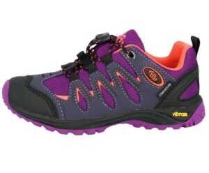 BRÜTTING Brütting Kinder Outdoor- und Freizeitschuh Expedition Kids 421126 LILA/SCHWARZ/LACHS Sneaker