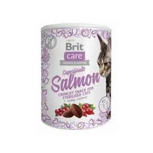 Brit - care snack superfruits lachs rosa lachs cranberry cat st rilis 100 g VAT005075