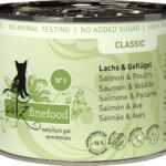 Catz Finefood Katzenfutter Classic No. 5 Lachs & Geflügel 200 g