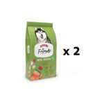 Friends Vital Lachs Essen fЩr erwachsene Hunde mit Lachs, 28 kg (Sparpackung 2 x 14 kg) - Arion