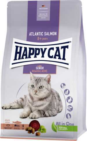 HappyCat Katzenfutter Senior Atlantik Lachs 300 g