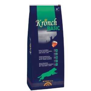 Kronch Hundefutter Basic mit frischem Lachs, 13,5 kg