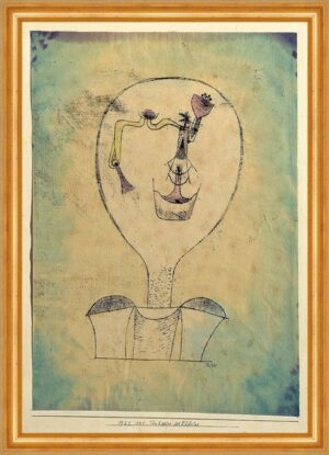 Kunstdruck The Beginnings of a Smile Paul Klee Lachen Gesicht Figuren B A3 03033, (1 St)