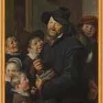 Kunstdruck The Rommel-Pot Player Frans Hals Musik Kinder Lachen Freude B A2 01878, (1 St)