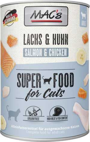 Macs Cat Lachs & Hühnchen 400 g