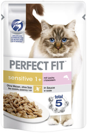 PERFECT FIT Sensitive 1+ 12x85g Lachs