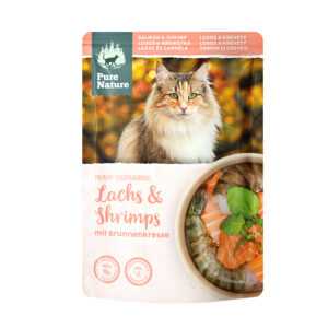 Pure Nature Adult Lachs & Shrimps 12x80g