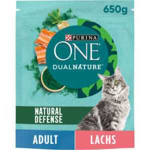 Purina ONE DualNature Adult Lachs 650 g