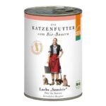 defu Katzenfutter Lachs Sensitive Pâté, 12 x 410 g