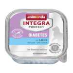 Animonda Integra Protect Diabetes Katzenfutter - Schälchen - Lachs - 16 x 100 g