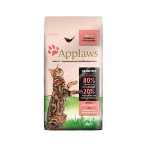 Applaws Adult Katzenfutter - Huhn & Lachs - 2 kg