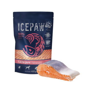 ICEPAW Lachs Pur - 400 Gramm