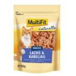 MultiFit Naturelle Lachs mit Kabeljau 4x50g