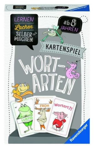 Ravensburger Spiel, Lernen Lachen Selbermachen: Kartenspiel Wortarten