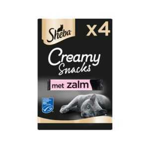 Sheba Creamy Snacks - 4 x 12g - Lachs