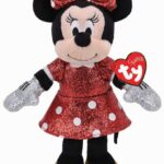 Ty - Disney - Minnie Mouse Sparkle 15 cm sitzend mit Lachen