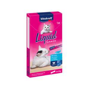 Vitakraft Cat Liquid Snack - Lachs - 6 Stück