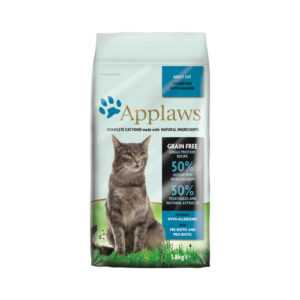 Applaws Adult Katzenfutter - Meeresfisch & Lachs - 1,8 kg