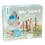 Boho-Schmuckset Wild & Free (Türkis/ Lachs)