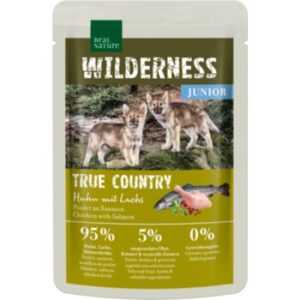 REAL NATURE WILDERNESS Junior True Country Huhn mit Lachs 12x100 g