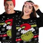 United Labels® Weihnachtspullover The Grinch Weihnachtspullover Winter Pullover Ugly Christmas Sweater