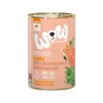 WOW! Hundefutter Adult - Dose - Lachs - 6 x 400 g