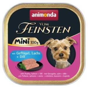 animonda Vom Feinsten Adult Mini 32x100 g Geflügel & Lachs