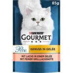 GOURMET PURINA Perle Genuss in Gelee 26x85g Lachs