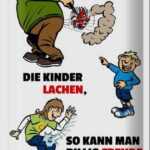 Hebold Flachmann Schild Blech 20x30 cm - Made in Germany - Vater furzt Kinder lachen Me