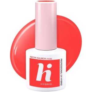 Hi Hybrid Gel-Nagellack Hybrid-Lack 235 Neon Lachs 5ml