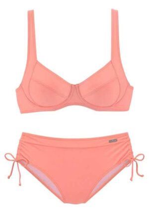 LASCANA Bügel-Bikini Damen lachs Gr.42 Cup C