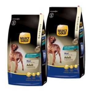 SELECT GOLD Sensitive Adult Maxi Lachs & Kartoffel 2x12 kg