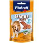 Vitakraft - Hundesnack Treaties Minis Lachs & Omega - 8 x 48g