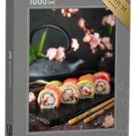 puzzleYOU Puzzle Sushi mit Lachs, Thunfisch, Garnele, Frischkäse, 1000 Puzzleteile, puzzleYOU-Kollektionen Sushi