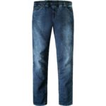 7 for all mankind Herren Jeans blau Baumwoll-Stretch