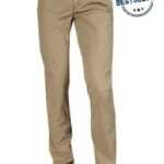 Alberto Herren Chino beige Baumwolle