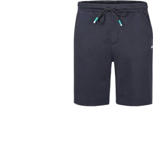 BOSS Green Herren Sweatshorts blau Baumwolle