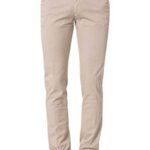 BOSS Herren Chino beige Baumwolle