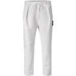 BOSS Herren Sweatpants weiß Baumwolle