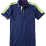 Brax Golf Herren Polo-Shirt blau Mikrofaser