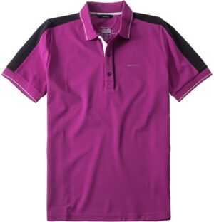 Brax Golf Herren Polo-Shirt rosa Mikrofaser