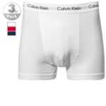 Calvin Klein Underwear Herren Trunks blau Baumwolle unifarben