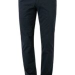 DOCKERS Herren Chino blau Baumwolle Slim Fit