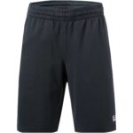 EA7 Herren Sweatshorts blau Baumwolle