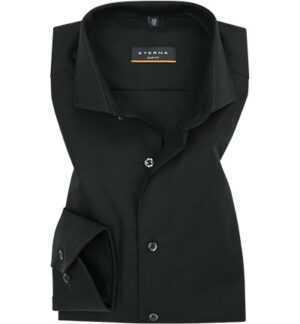 ETERNA Herren Hemd schwarz Slim Fit