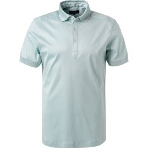 ETON Herren Polo-Shirt grün Baumwoll-Jersey