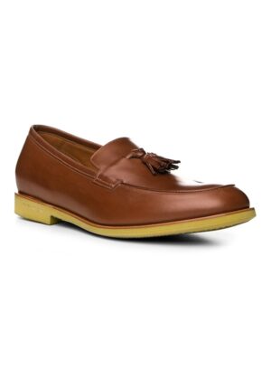 FRATELLI ROSSETTI Herren Loafer braun Glattleder