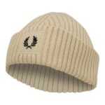 Fred Perry Herren Mützen/Caps/Hüte beige Baumwolle & Mix