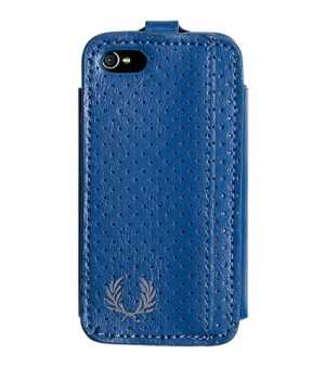 Fred Perry Herren Smartphone Hülle blau Nylon